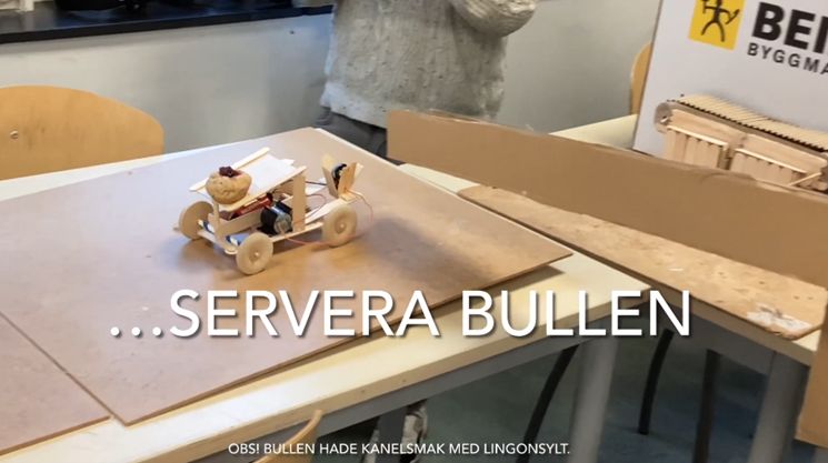 Vinnare av spektakulär ”bullserverare”