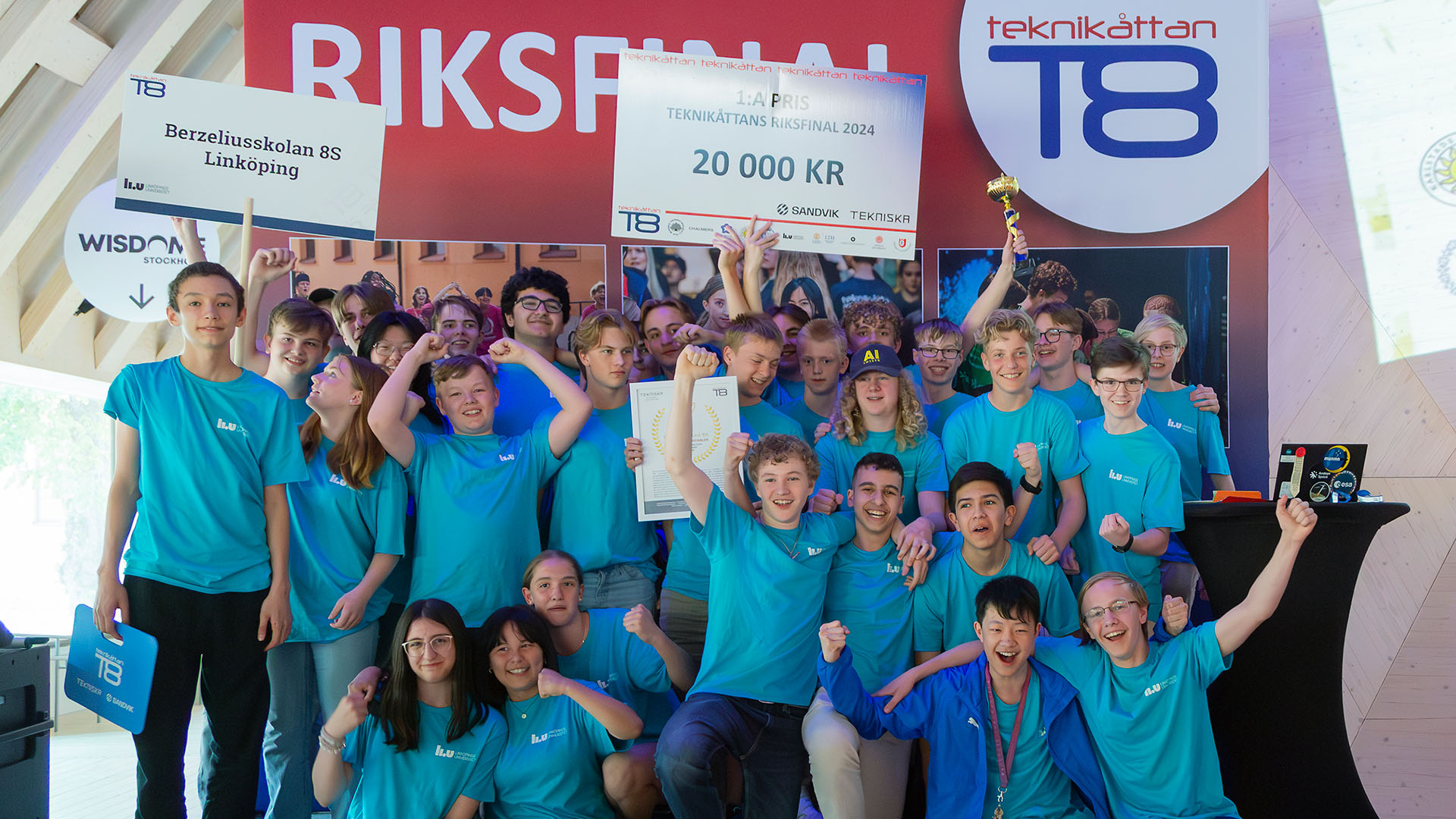 Sveriges skarpaste åttondeklassare – här är vinnarna i Teknikåttan 2024